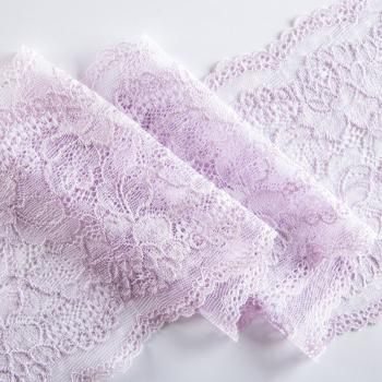 Кружево эластичное 170 мм Ф01-0006 светло-лавандовый