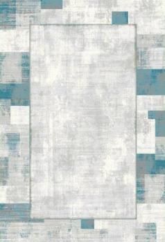 Ковер прямоугольный 240х340 см Woolknot Craft M426B темно-серый/синий