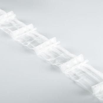 Лента драпировочная 101-6270 1:2,2  прозрачная банты