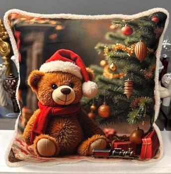 Наволочка принт декоративная на молнии 48х48 см 521929 