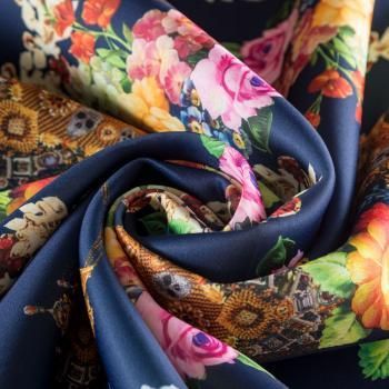 Неопрен 038-03706 темно-синий принтованный