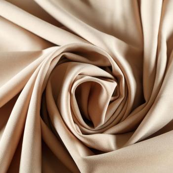 Габардин 011-07925 бежевый однотонный