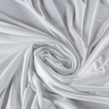 Лайкра "Кожа ангела" К28-735 белый однотонный