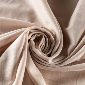 Батист К29-274 серо-бежевый однотонный