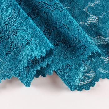 Кружево эластичное 110 мм Ф01-0098 петроль