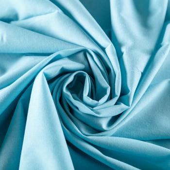 Батист 003-07844 серо-голубой однотонный