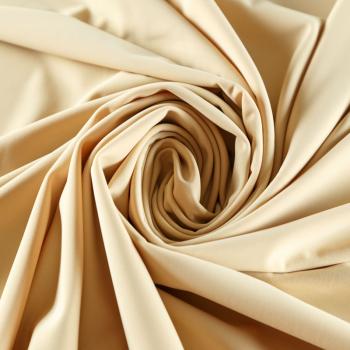 Лайкра 005-07527 жетло-бежевый однотонный