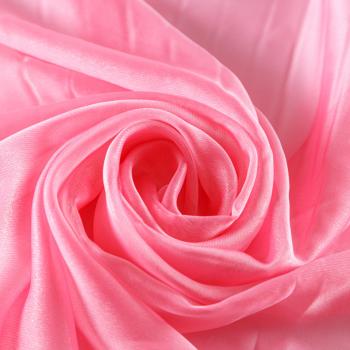 Шифон с напылением 068-09759 розовый однотонный