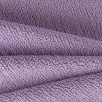 Мех искусственный К30-121 лавандовый однотонный