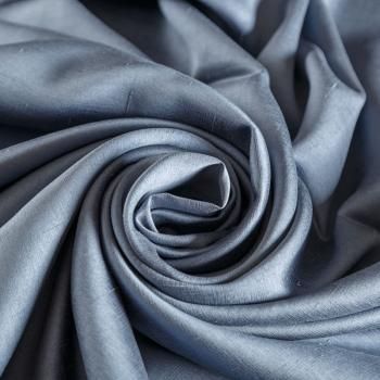 Дикий шелк 016-04755 серо-голубой однотонный