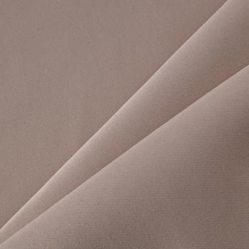 Ткань портьерная L-300 см негорючая блэкаут 10-02-13691 бежевый однотонный
