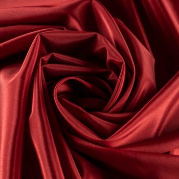 Ткань подкладочная К36-288 бордовый однотонный