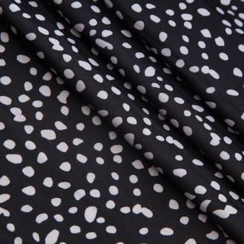 Вискоза "Лоренцо" стрейч 036-17672 черный принтованный