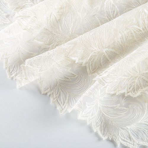 Гипюр 012-05437 молочный