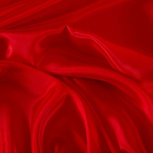 Перл шифон 068-19396 красный однотонный