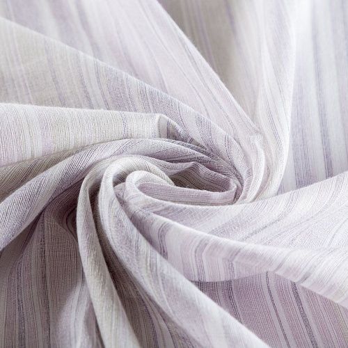 Тюль Т467-01-21 лавандовый принтованный