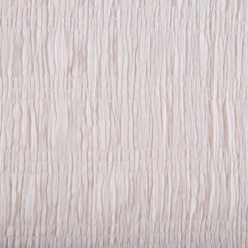 Шифон-жатка 068-16143 молочный однотонный