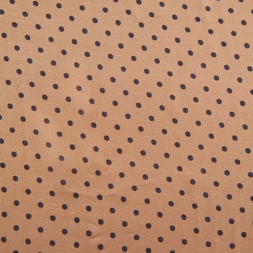 Шифон шелковый 068-12211 карамельный принтованный