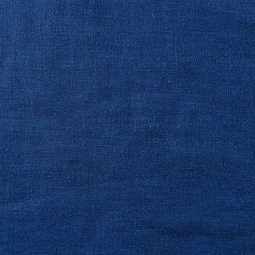 Лен-вискоза 035-08514 синий однотонный