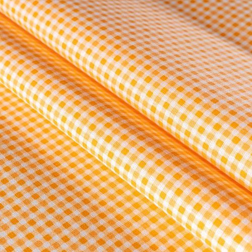 Бязь 007-00657 апельсиновый принтованный