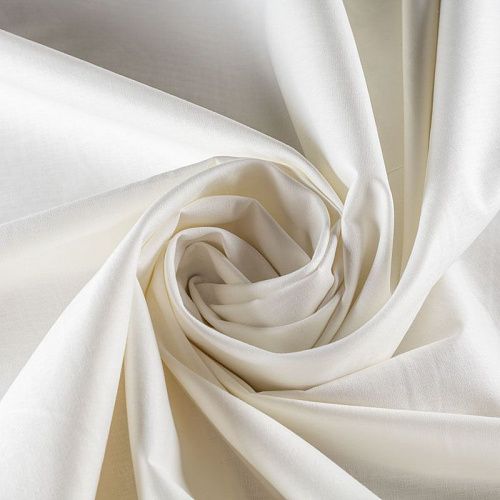 Поплин ш.275 см К30-368 белый однотонный