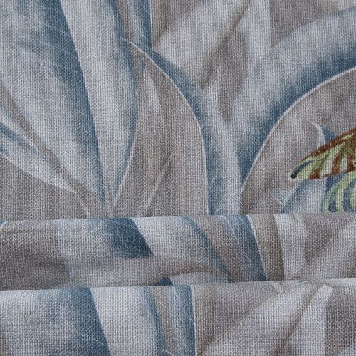 Ткань портьерная H-280 см 19-02-15855 серый принтованный