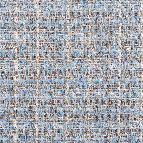 Твид шанель 052-05639 бежево-голубой