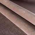 Ткань мебельная бархат 22-02-00791 серо-коричневый однотонный