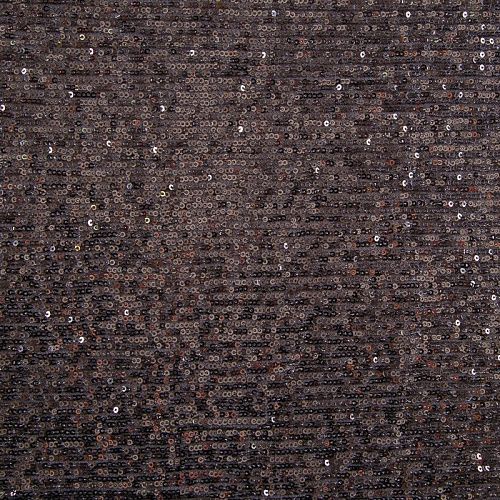 Пайетки на сетке 055-19068 дымчато-серый