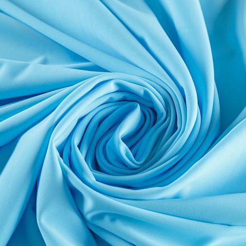 Лайкра 005-07522 голубой однотонный