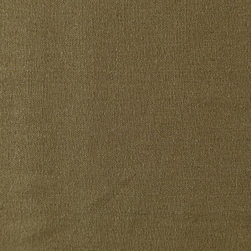 Лен-вискоза 035-00810 оливковый однотонный