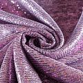 Ткань с пайетками 055-03058 сиреневый однотонный