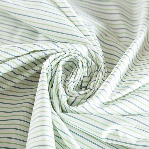 Хлопок рубашечный К21-934 белый принтованный