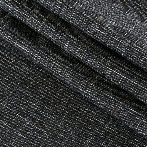 Ткань костюмная 025-11995 черный деним однотонный