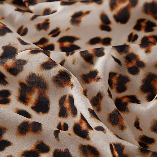 Батист 003-16556 экрю принтованный