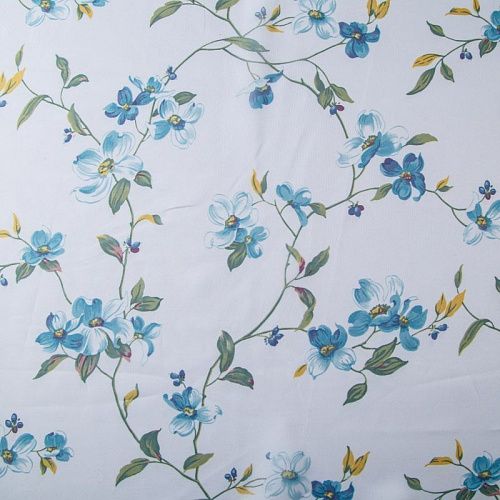 Тюль вуаль 03-01-13167 белый принтованный