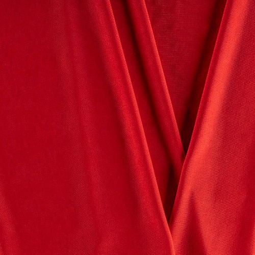 Лайкра "Кожа ангела" К33-937 красный однотонный