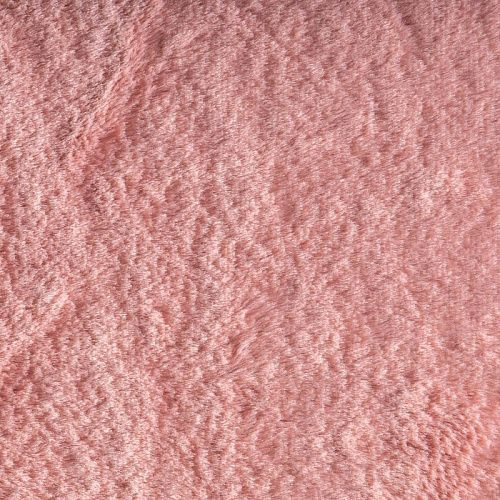 Мех искусственный К25-520 Col.5  розовый антик однотонный