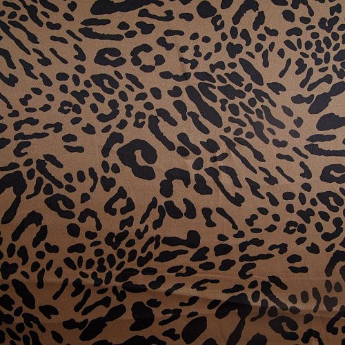 Сатин 001-14969 кэмел принтованный