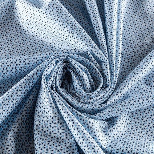 Хлопок К29-094 белый принтованный