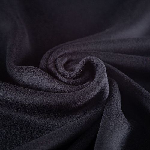 Ткань пальтовая 040-20144 черный однотонный