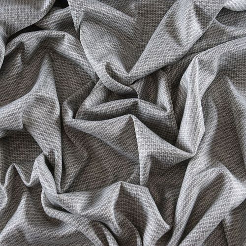 Трикотаж вязаный 056-11856 серо-молочный