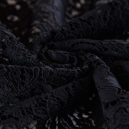 Гипюр 012-16486 черный