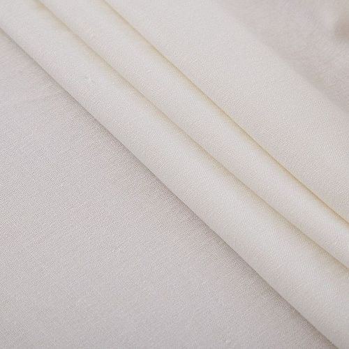 Лен-вискоза стрейч 035-18748 теплый белый