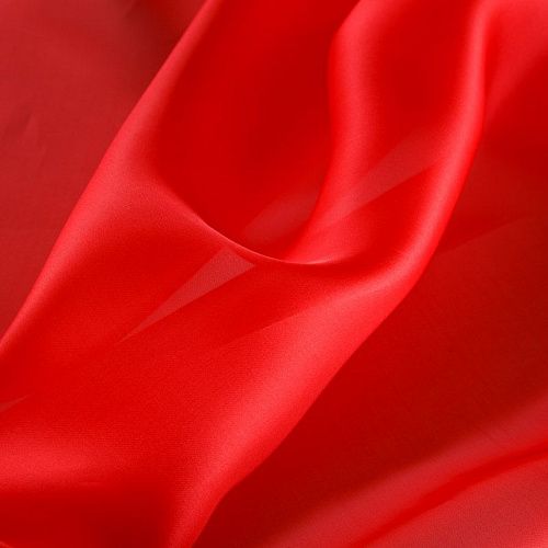 Органза шелковая Versace 039-16310 красный