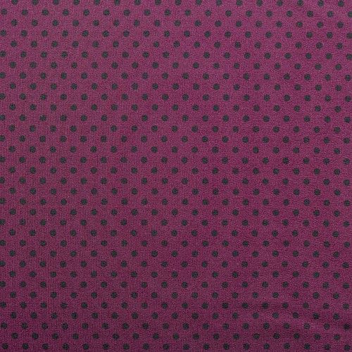 Крепдешин натуральный К4-140 винный принтованный