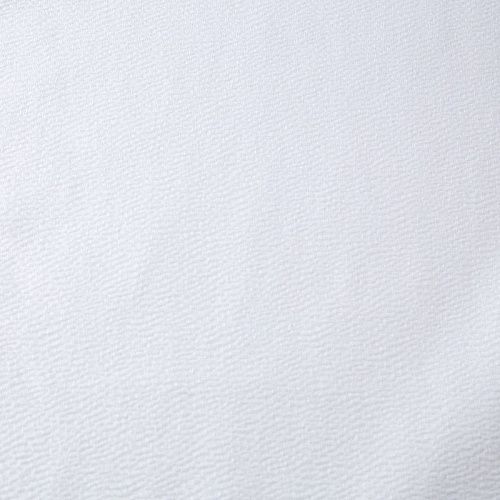 Жаккард 017-12133 белый однотонный