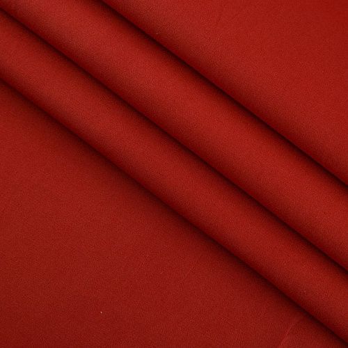 Коттон 063-17037 красный однотонный