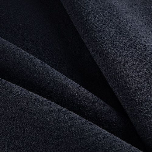 Шерсть двойная 066-20246 черный однотонный