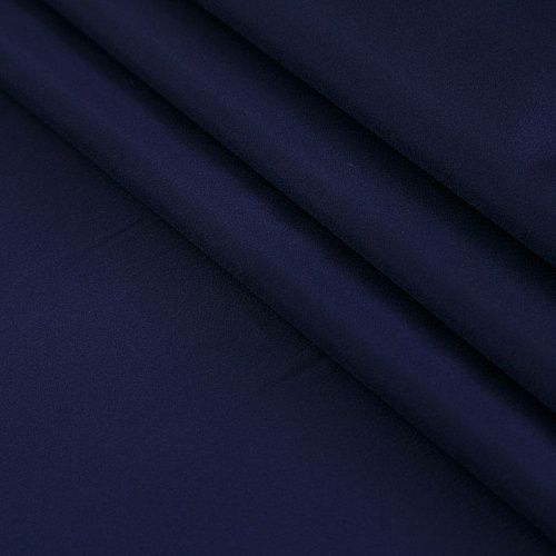 Ткань подкладочная 045-16916 темно-синий однотонный